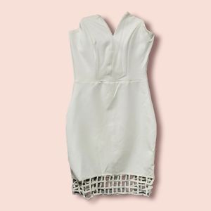 Mini off- White dress